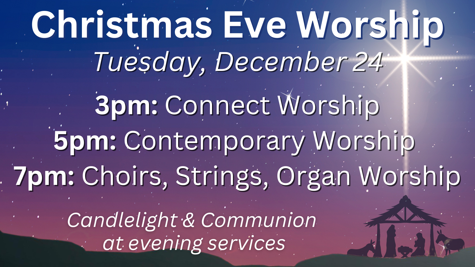 Christmas Eve Worship